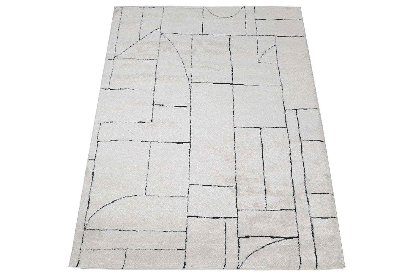 Bricocenter TAPPETO NEW TRIBE BIANCO 120X60 CM