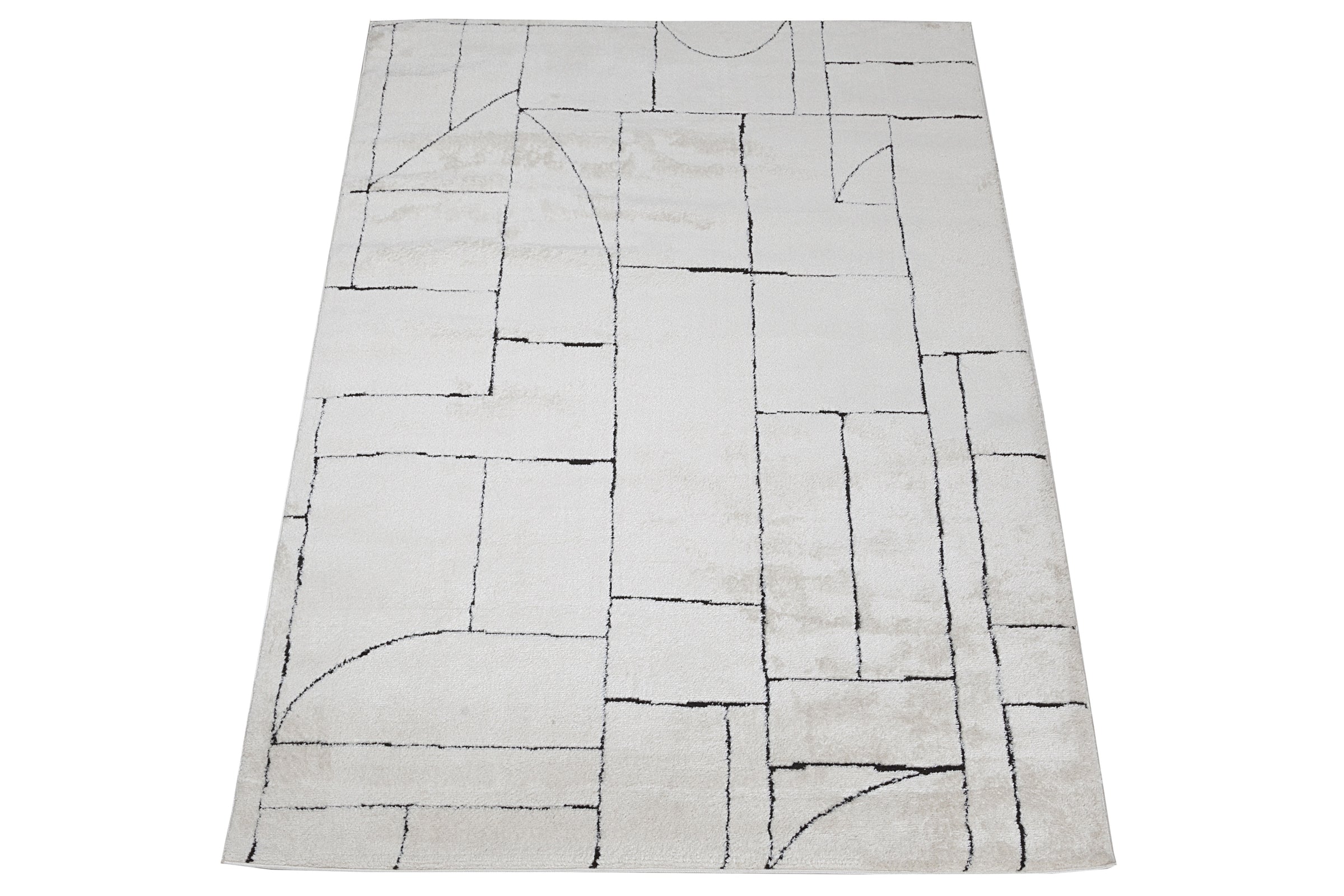 NEW TRIBE WHITE CARPET 120X60 CM