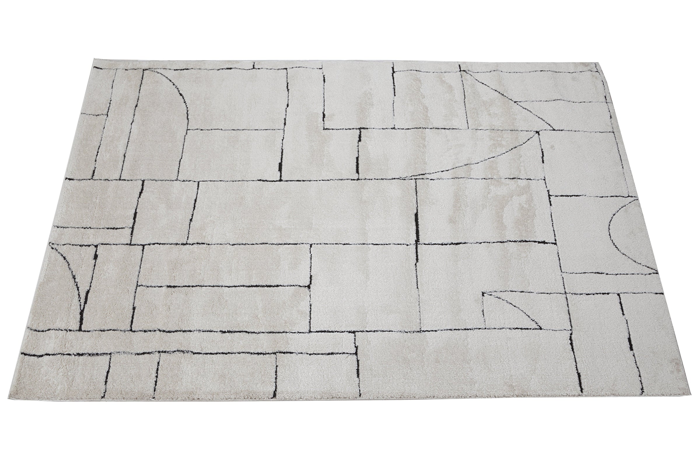 Bricocenter TAPPETO NEW TRIBE BIANCO 120X60 CM