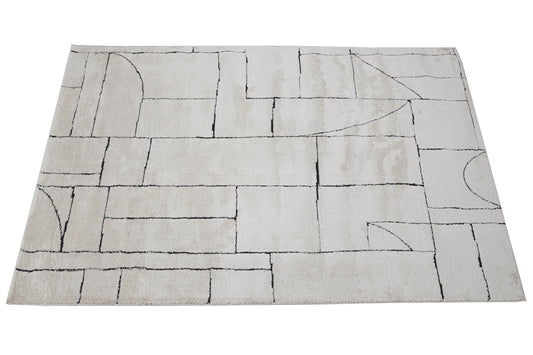 Bricocenter TAPPETO NEW TRIBE BIANCO 120X60 CM