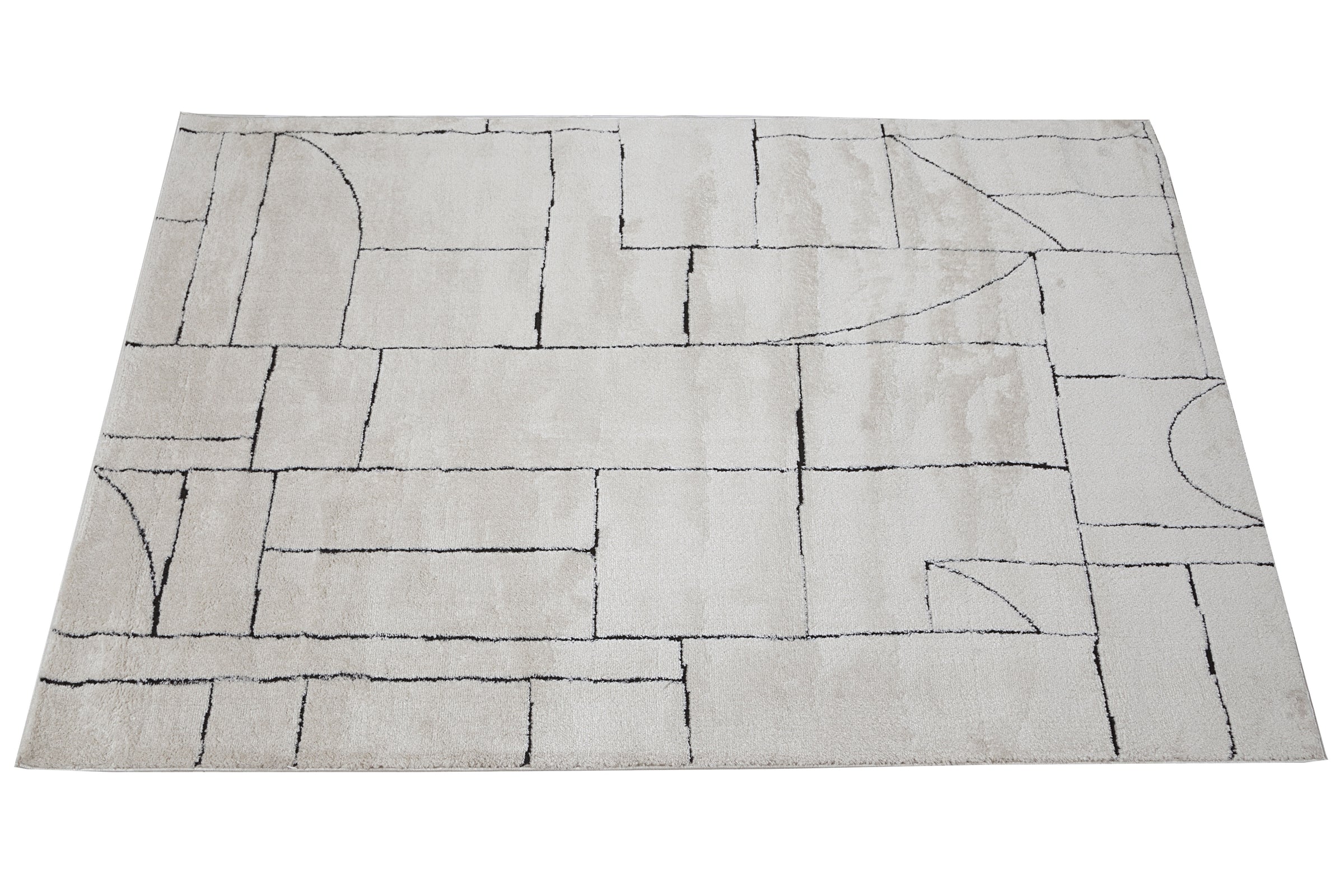NEW TRIBE WHITE CARPET 120X60 CM