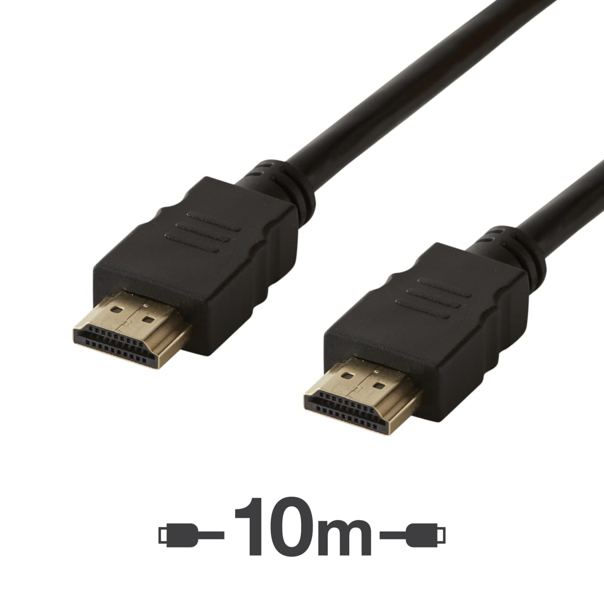 Bricocenter HDMI MALE/MALE CABLE 10MT BLACK EVOLOGY