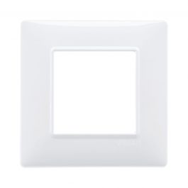 PLANA PLATE 2 PLACES WHITE