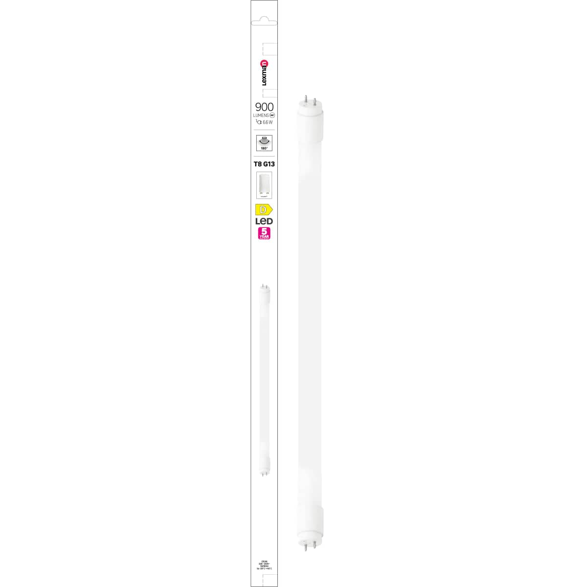 Bricocenter LED TUBE T8 G13 8W 59CM NATURAL LIGHT