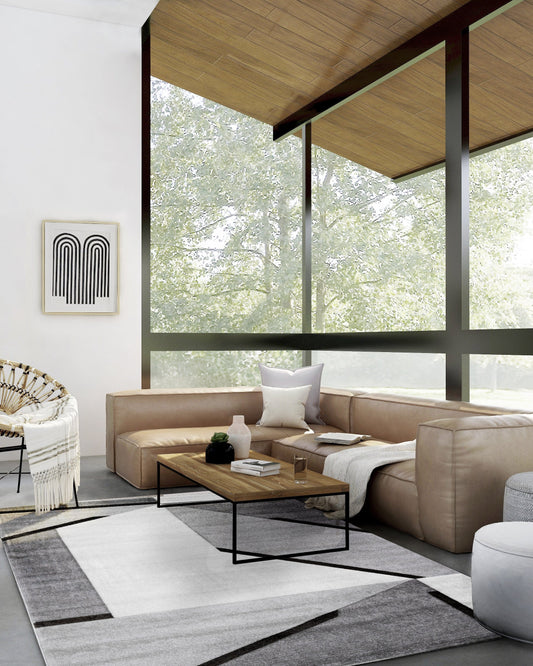 Bricocenter TAPPETO TIMES GRIGIO 120x170 CM