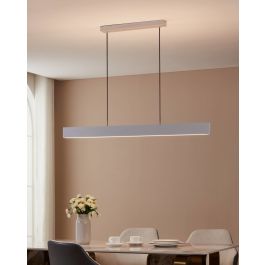 ANDREAS CHANDELIER ALUMINIUM GREY H110 CM LED 19W CCT RGB