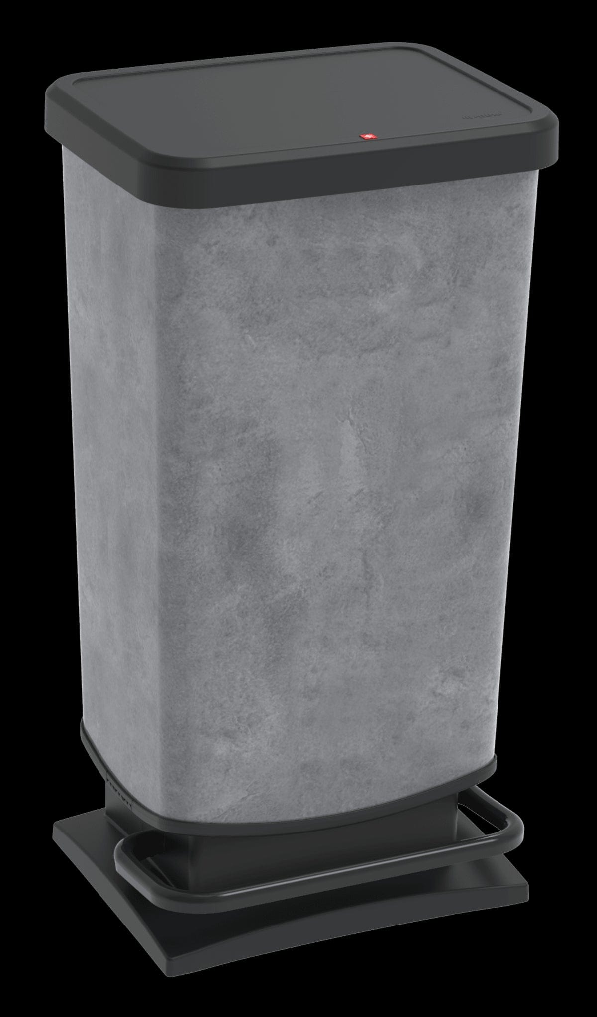 Bricocenter DUSTBIN WITH PEDAL 40LT PASO CONCRETE COLOUR