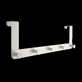 COAT RACK 5 HOOKS FOR DOOR AXEL WHITE SPACEO
