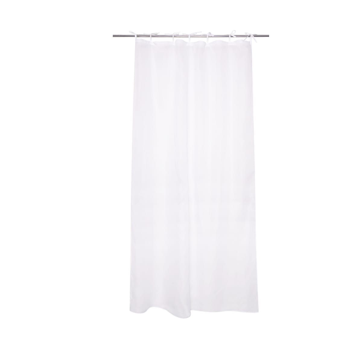 Bricocenter DERYL WHITE FILTER CURTAIN 140X280CM WITH LACETTI