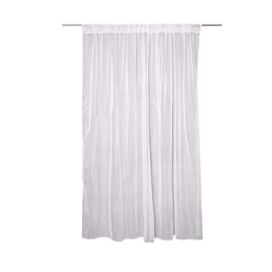 Bricocenter 2 WHITE FILTER MOSQUITO NET CURTAINS 200X280CM WITH LOOP