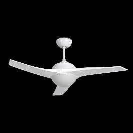 TOKYO CEILING FAN 3 BLADES D132 2XE27 PLASTIC WHITE