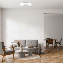 VIZZINI CEILING LIGHT METAL WHITE D56 LED 30W CCT DIMMABLE