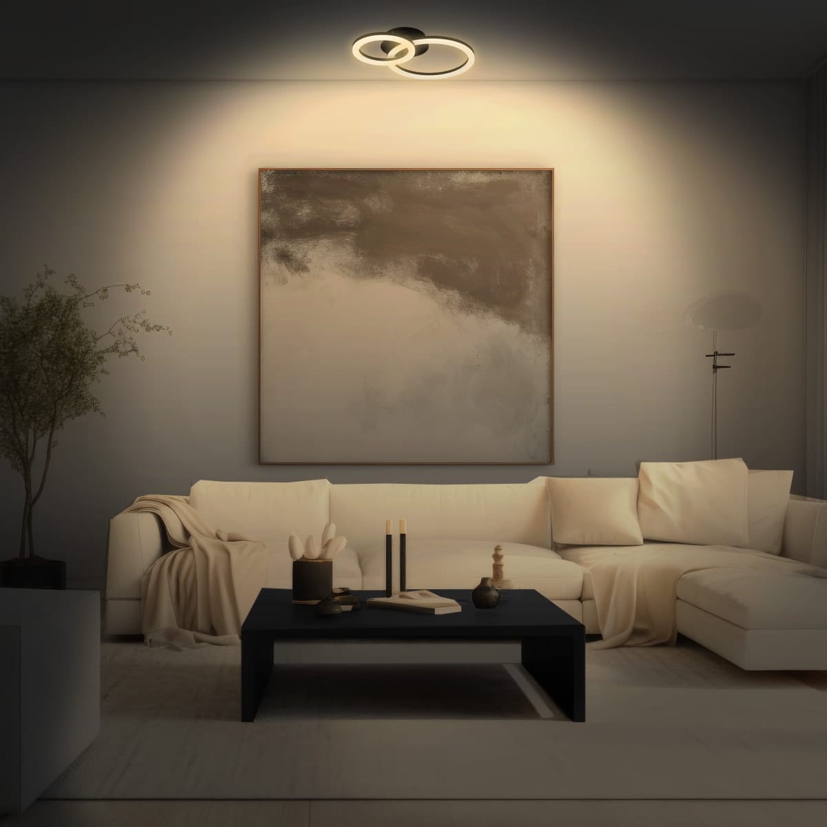 Bricocenter KENSHI D50 CM LED CEILING LIGHT 20W RGBW