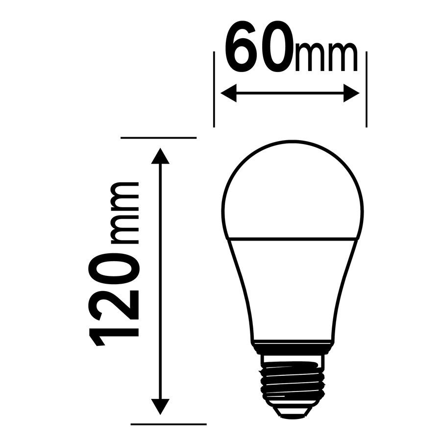 LED BULB E27=75W FROSTED SPHERE NATURAL LIGHT WITH OCCUPANCY SENSOR
