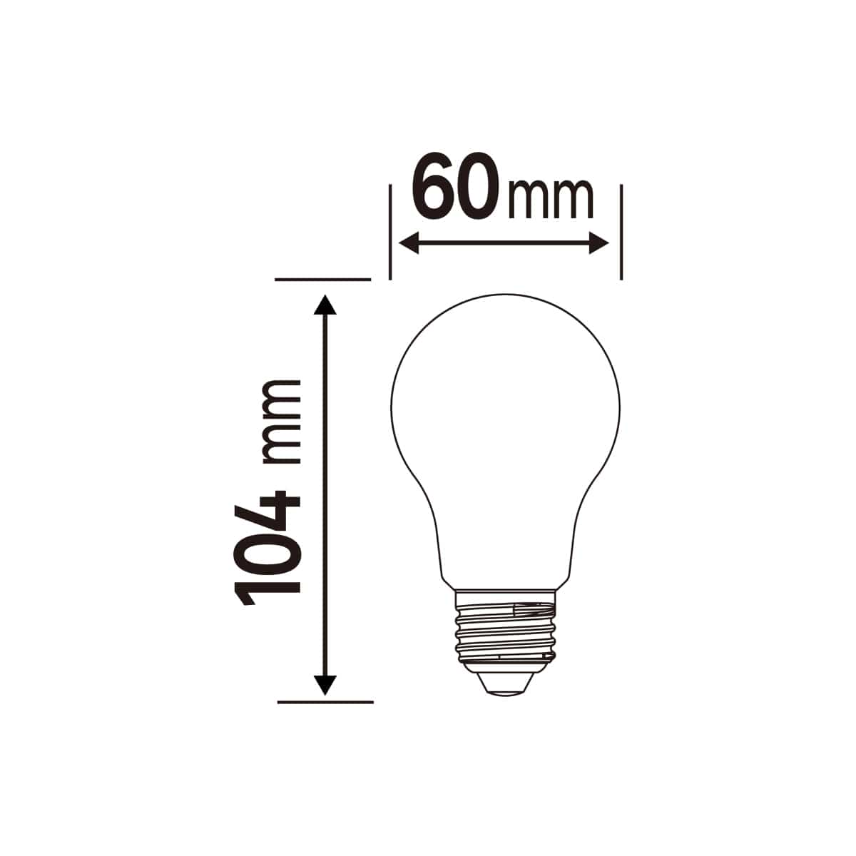 Bricocenter LED BULB E27=100W DROP FROSTED NATURAL LIGHT DIMMABLE