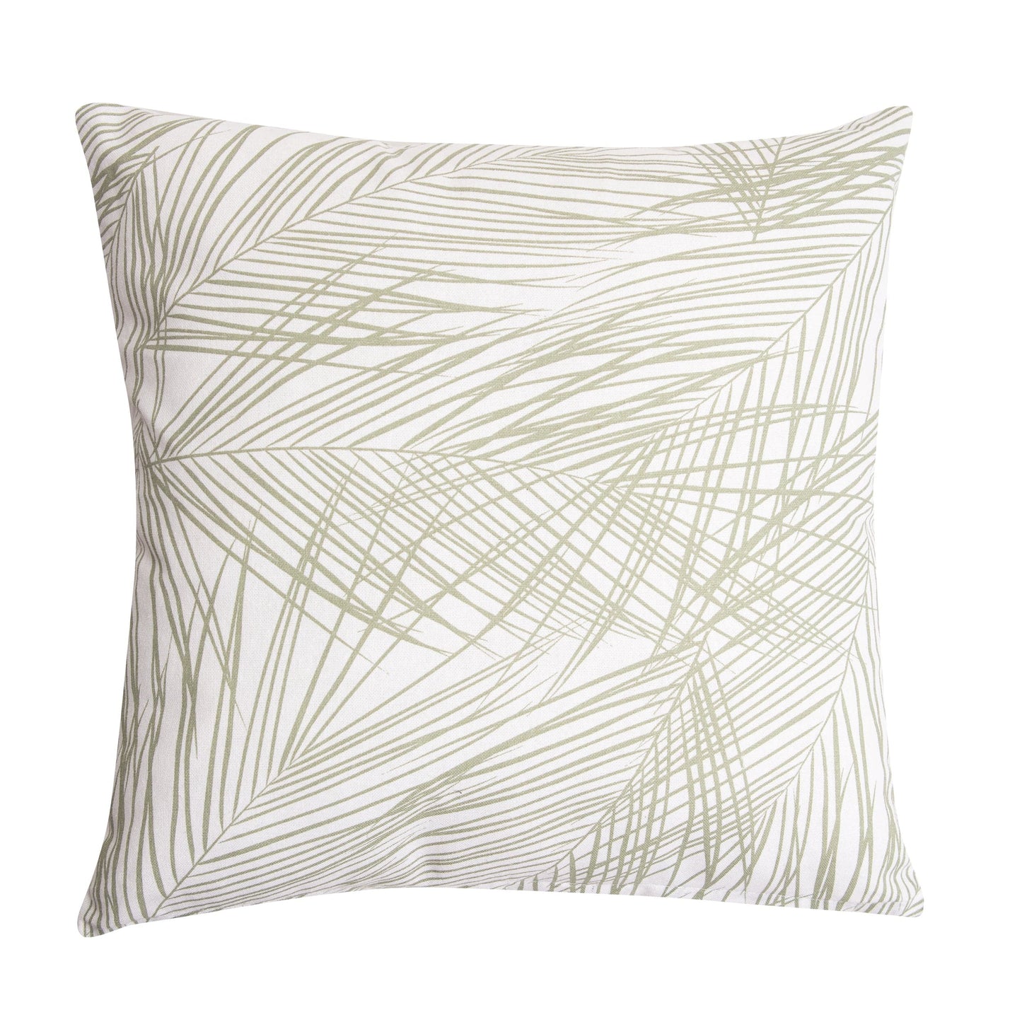 Bricocenter IANNA WHITE AND GREEN CUSHION 45X45 CM