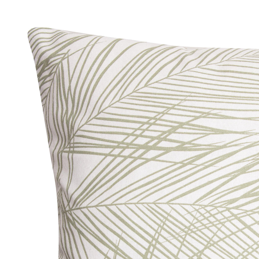 Bricocenter IANNA WHITE AND GREEN CUSHION 45X45 CM