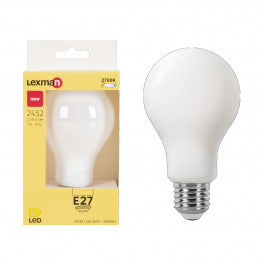 LED BULB E27=150W DROP FROSTED WARM LIGHT