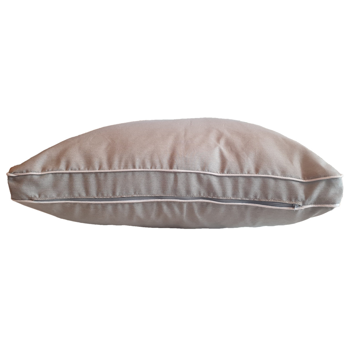 45X45 GRAY MATTRESS PILLOW DOUBLE COTTON PIPING