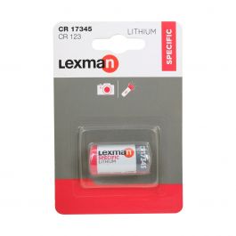 CR123 ALKALINE INTENSIVE BATTERY