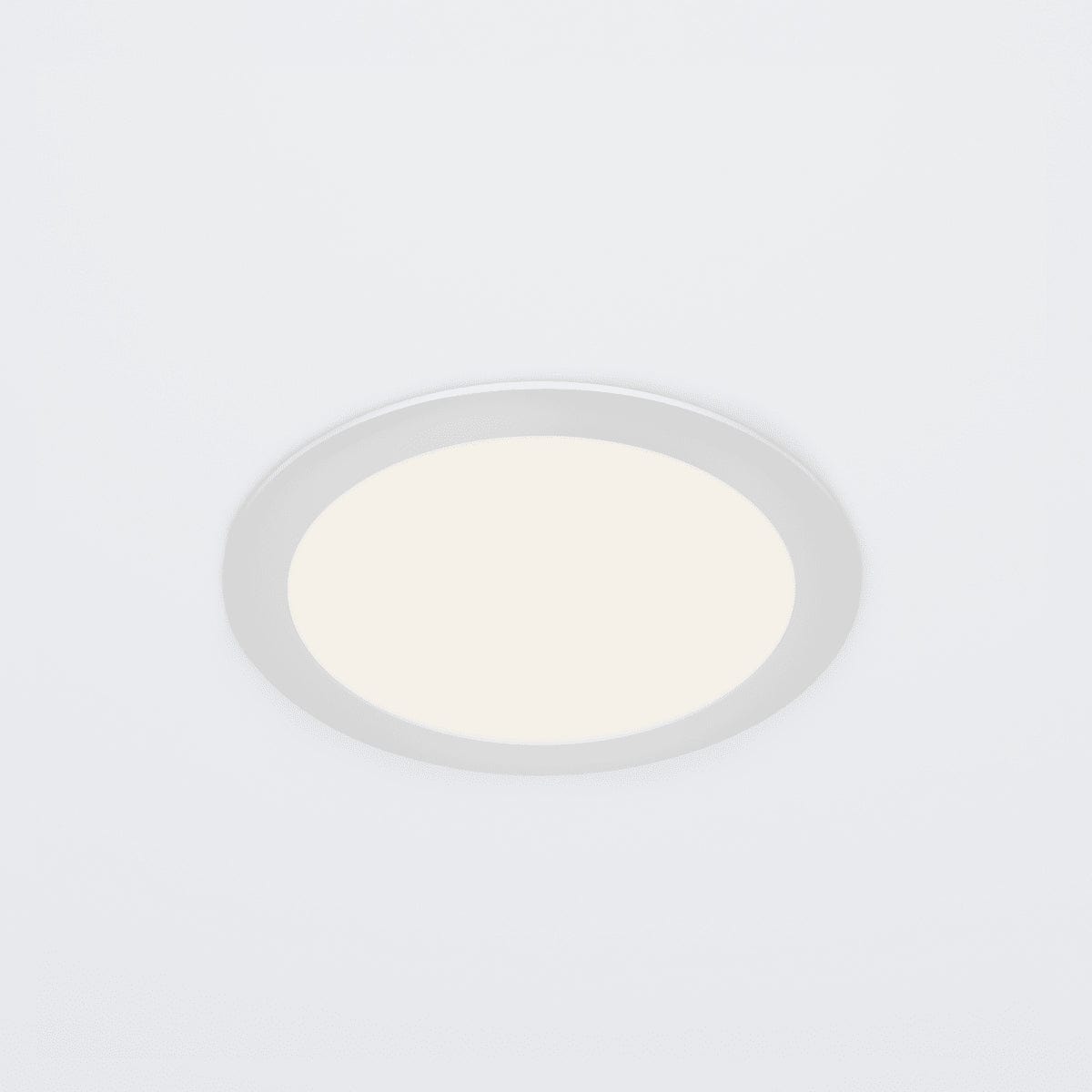 EXTRAFLAT WHITE RECESSED SPOTLIGHT D15.5CM LED 20W CCT DIMMABLE IP44