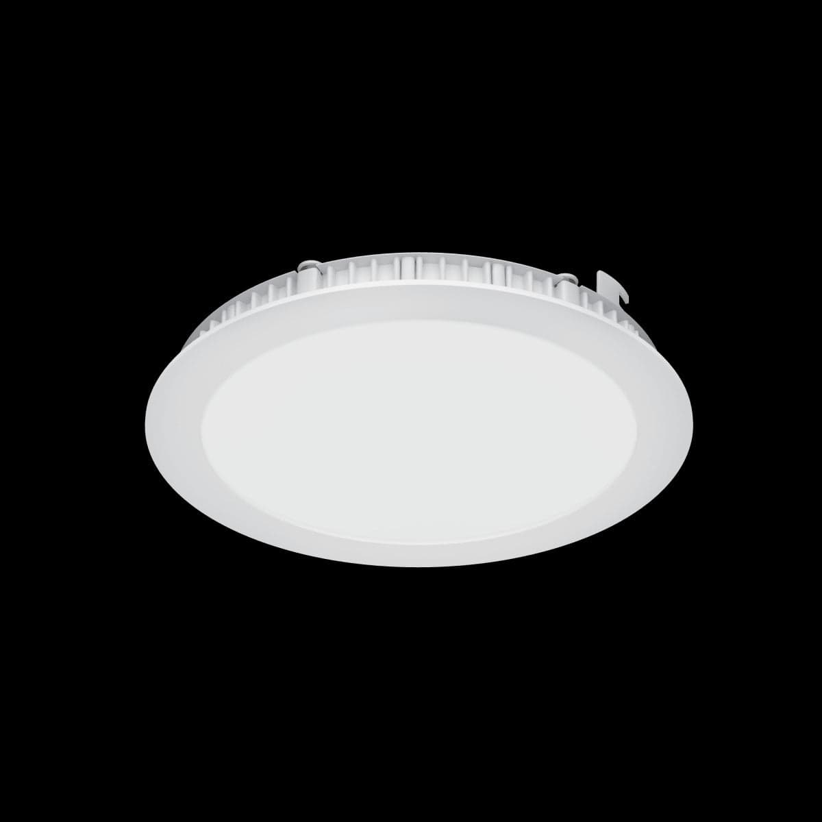 EXTRAFLAT WHITE RECESSED SPOTLIGHT D15.5CM LED 20W CCT DIMMABLE IP44