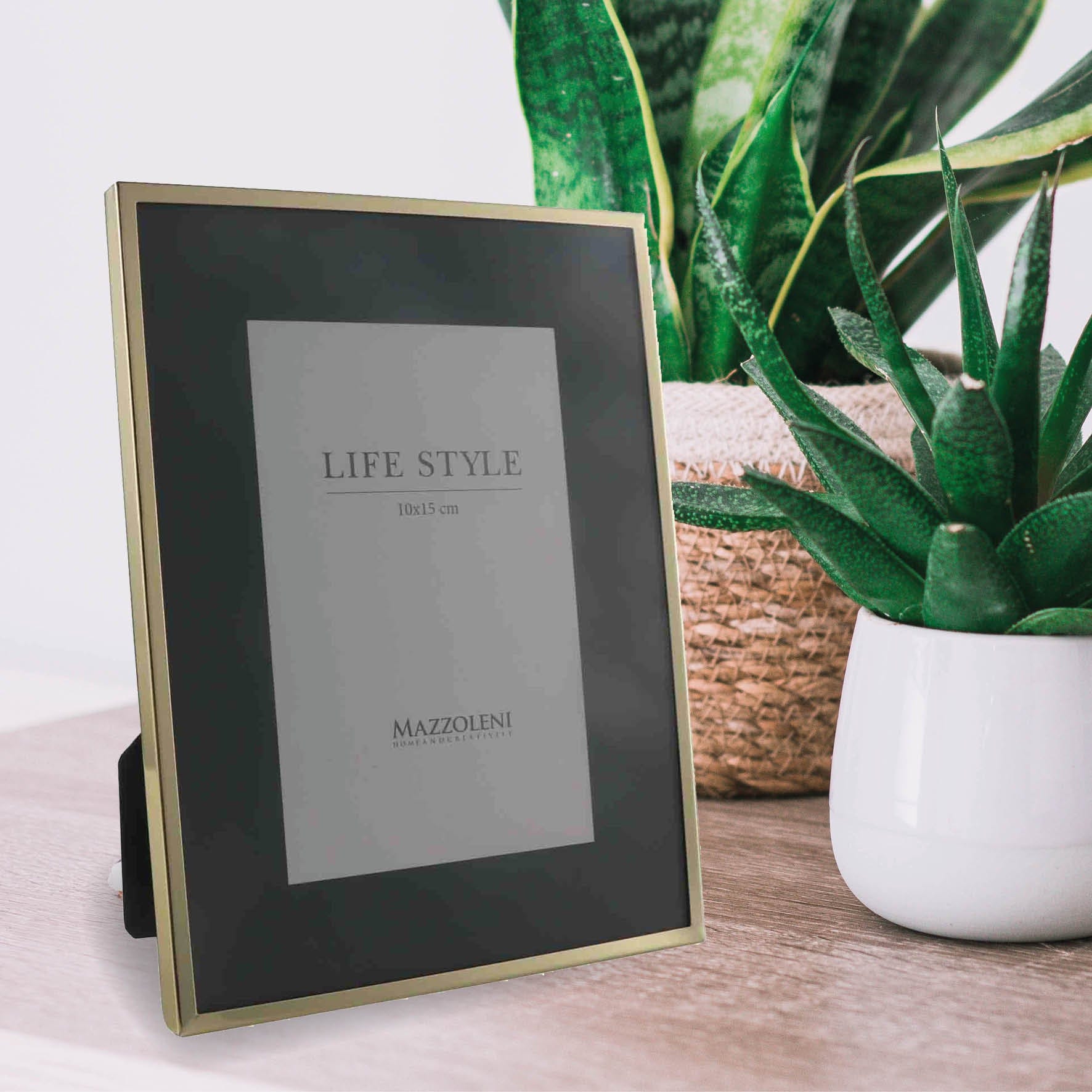 Bricocenter GINGER FRAME 10x15CM METAL PETROLEUM