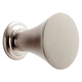 TRINITY KNOB DIAM. 19 MM, BRUSHED NICKEL