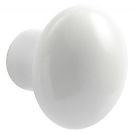 TILLIE BULK KNOB 35MM WHITE CERAMIC