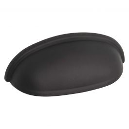 CUP HANDLE LENGTH 64 MM BLACK SATIN 4 PIECES