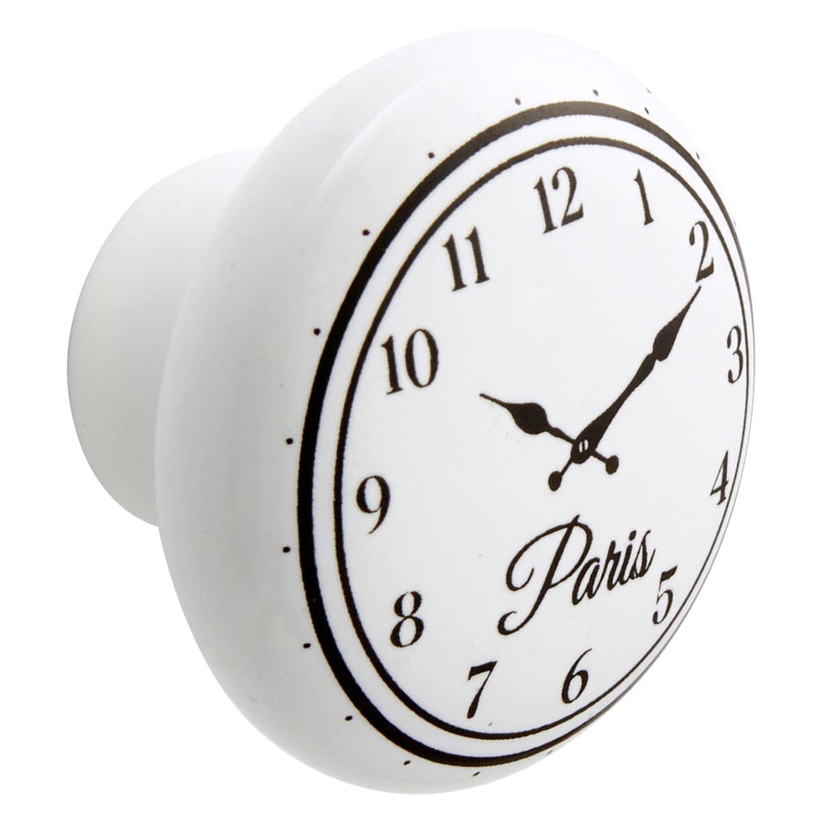 Bricocenter CLOCK KNOB LENGTH 6 DIA.39.6 MM SATIN NICKEL 2 PCS.