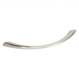 CHIC HANDLE LENGTH 128 MM BRUSHED NICKEL, 4 PIECES