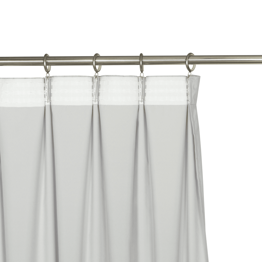 2 grey mosquito net curtains140x280cm with loop