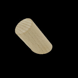 SINGLE HOOK WOOD-COLOURED SPACEO