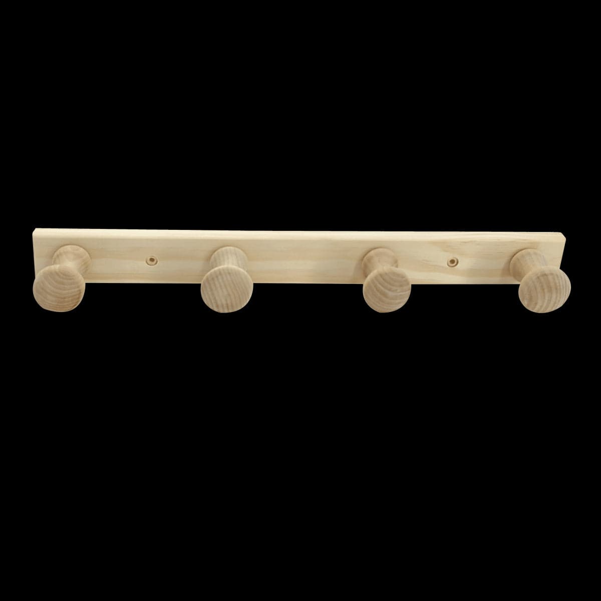 Bricocenter COAT RACK 4 HOOKS OLGA PINE COLOR