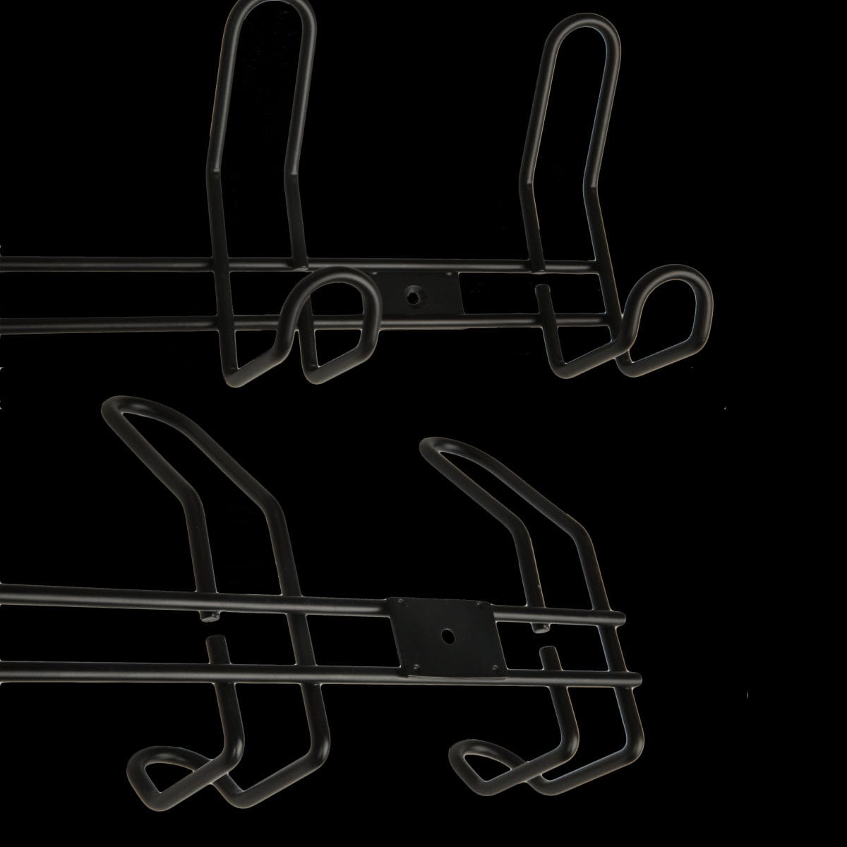 Bricocenter COAT RACK 2 X 5 HOOKS LIVIA BLACK SPACEO