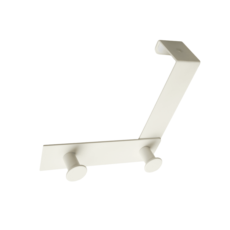 COAT RACK 5 HOOKS FOR DOOR AXEL WHITE SPACEO