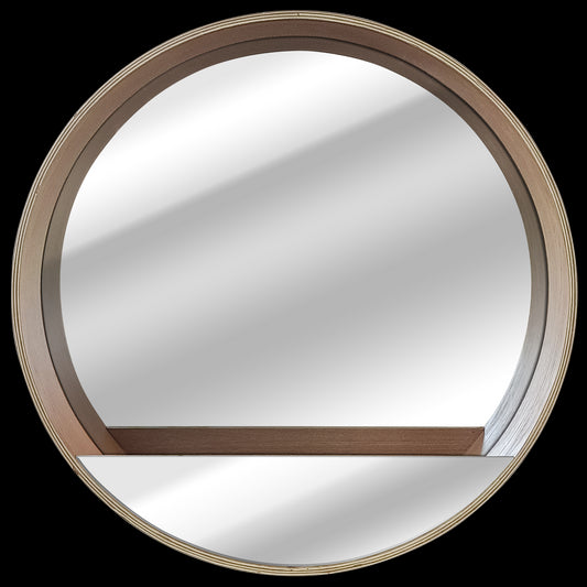 NORDIK TABLETO MIRROR WOOD BEECH D 56CM