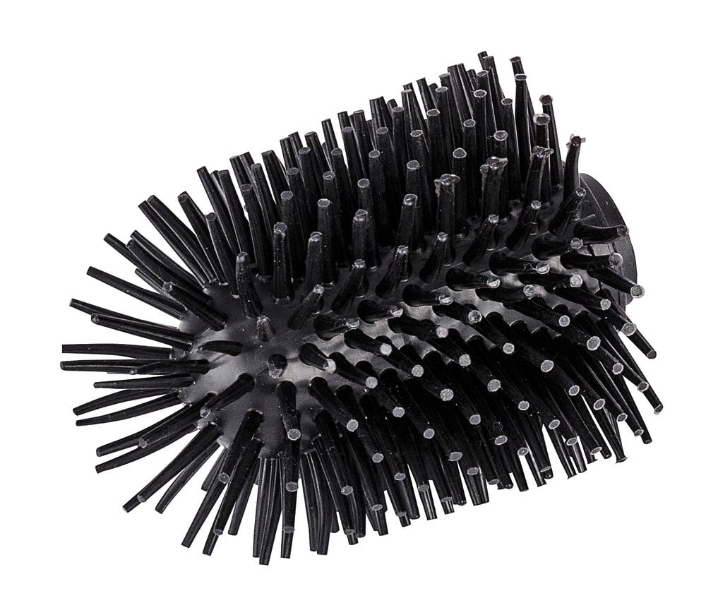 BLACK SILICONE TOILET BRUSH TUFT 75MM.75