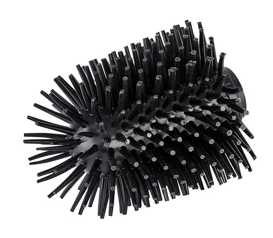BLACK SILICONE TOILET BRUSH TUFT 75MM.75