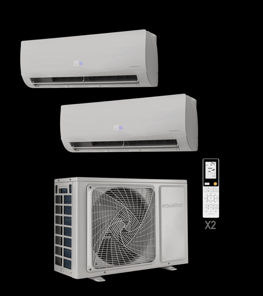 Bricocenter Dual Equation Virtus 9+12 btu air conditioner class A+++/A++