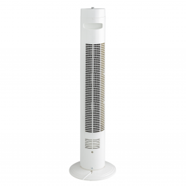 TOWER FAN H75 3 VEIL C/TIMER BCO