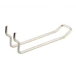 6 ROUND METAL HOOKS 10 CM