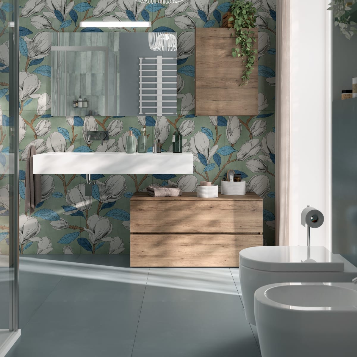 Bricocenter MISCELATORE LAVABO INCASSO MURO TAYRONA SATINATO