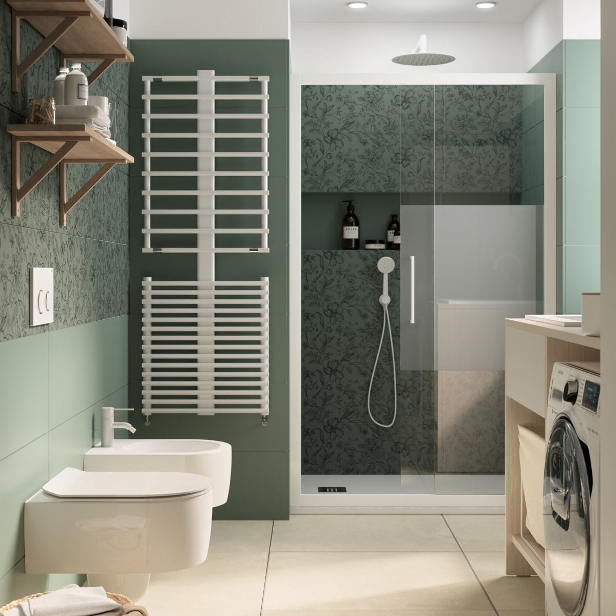 Bricocenter MISCELATORE BIDET TAYRONA CON SCARICO BIANCO OPACO