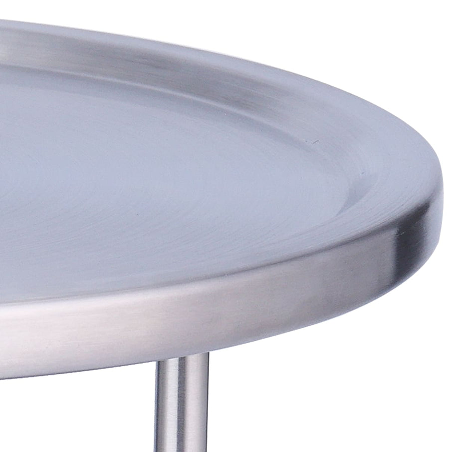 Rotating unit with 2 adjustable shelves