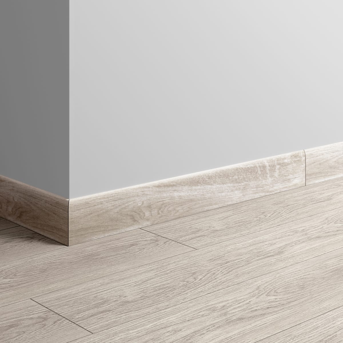 Bricocenter 2 WHITE TERK SKIRTING BOARDS 7.5X61