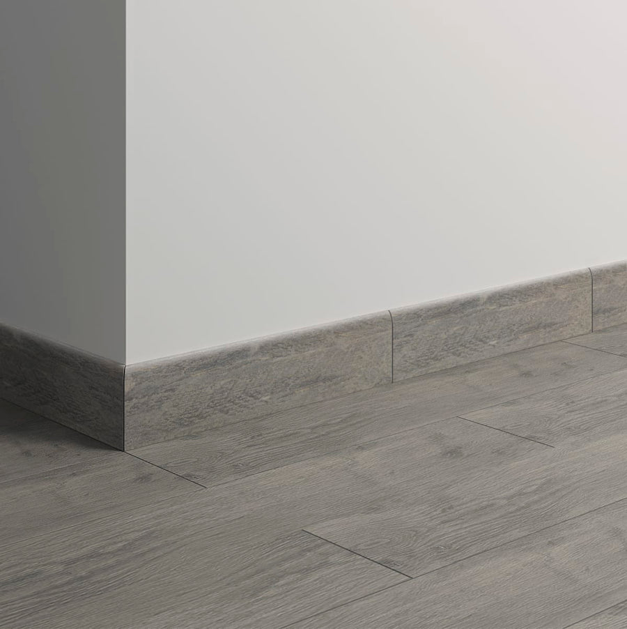 Bricocenter 3 SHERWOOD GRAY SKIRTING BOARDS 8X33.3