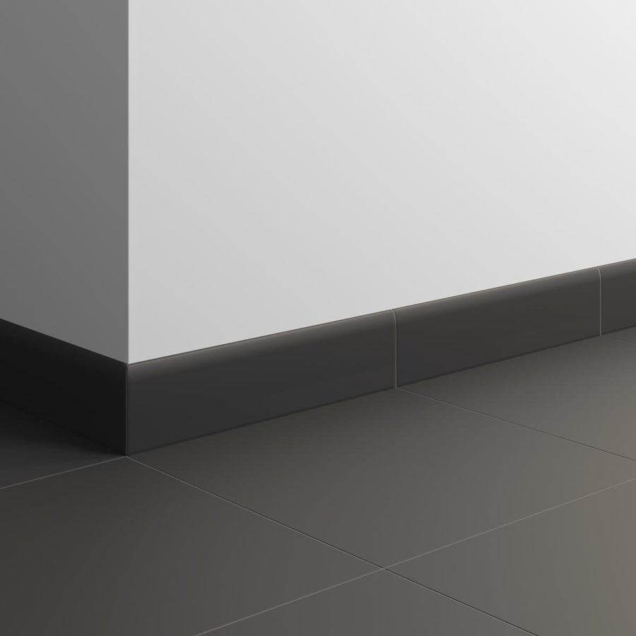 Bricocenter 3 BLACK MATT SKIRTING BOARD 8X33.3
