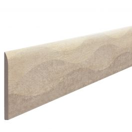 2 GEO BEIGE SKIRTING BOARDS 7.5X61.5